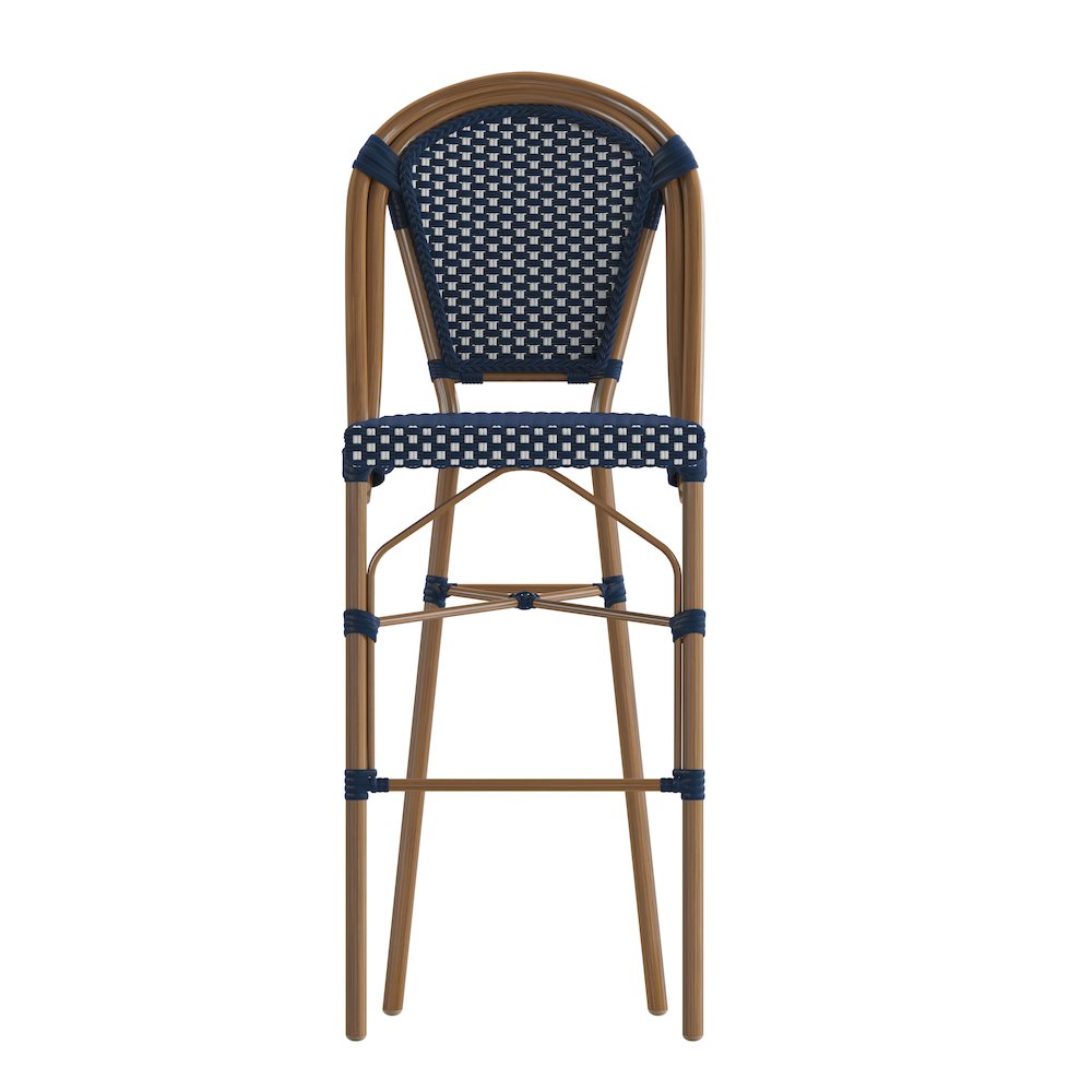 2PK Navy/White, Paris Chair