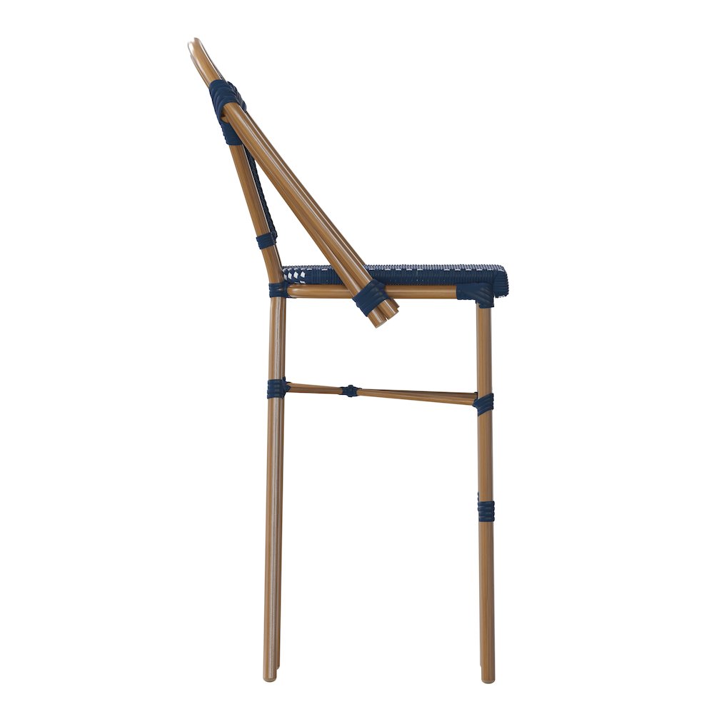 2PK Navy/White, Paris Chair
