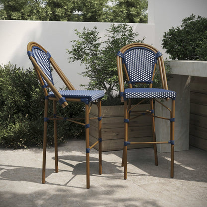 2PK Navy/White, Paris Chair