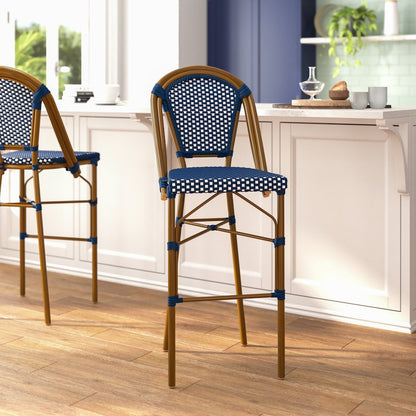 2PK Navy/White, Paris Chair