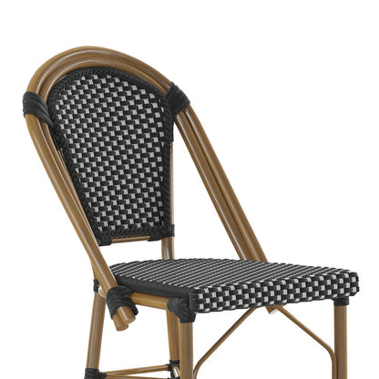 2PK Black/White, Paris Chair