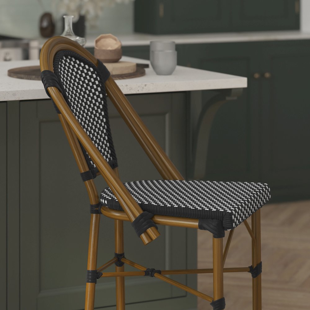 2PK Black/White, Paris Chair