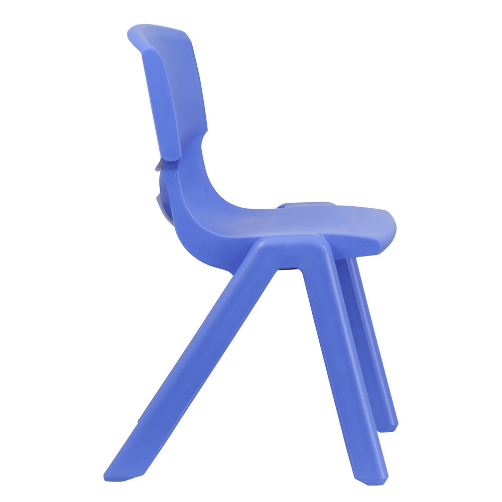 Set of 2 Stacking Plastic Chairs for Elementary Students