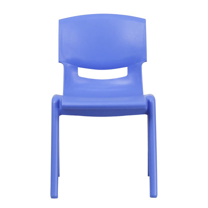 Set of 2 Stacking Plastic Chairs for Elementary Students