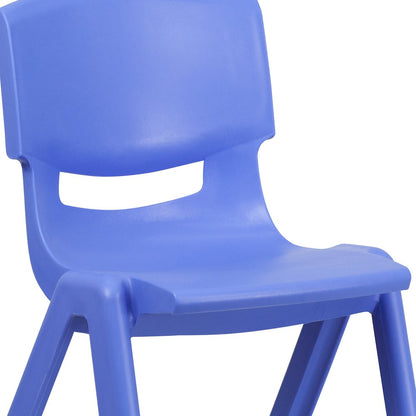 Set of 2 Stacking Plastic Chairs for Elementary Students
