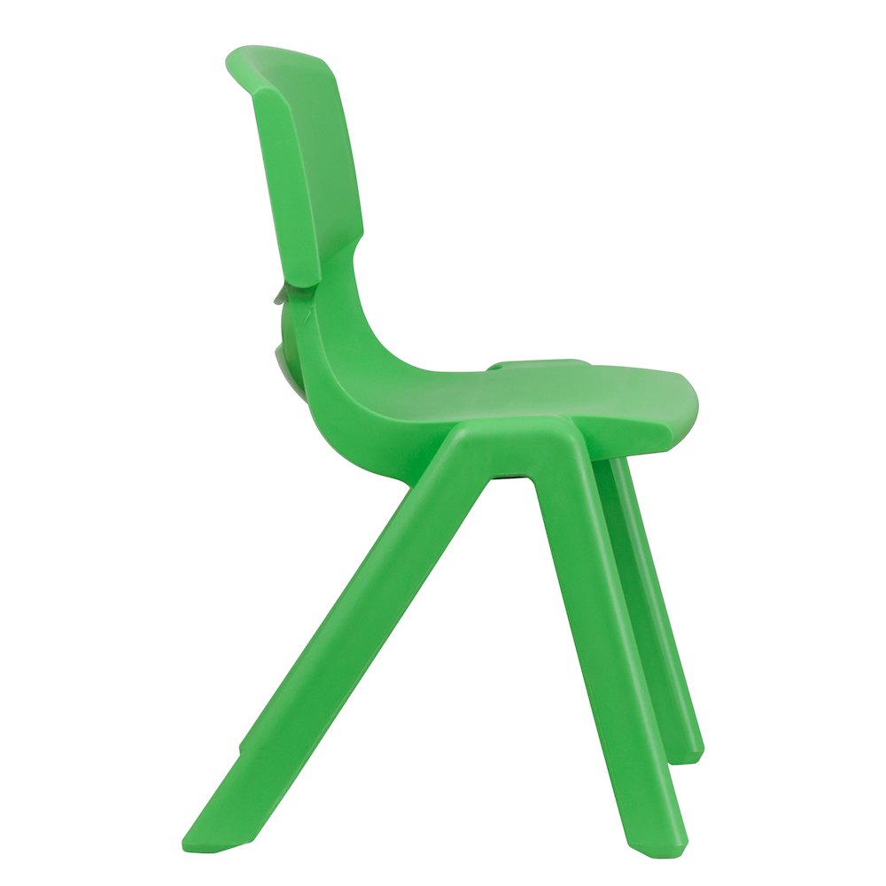 Set of 2 Stacking Plastic Chairs for Elementary Students