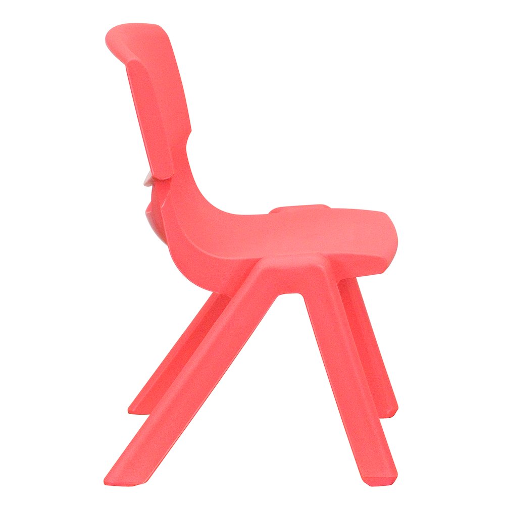 Set of 4 Plastic School Chairs