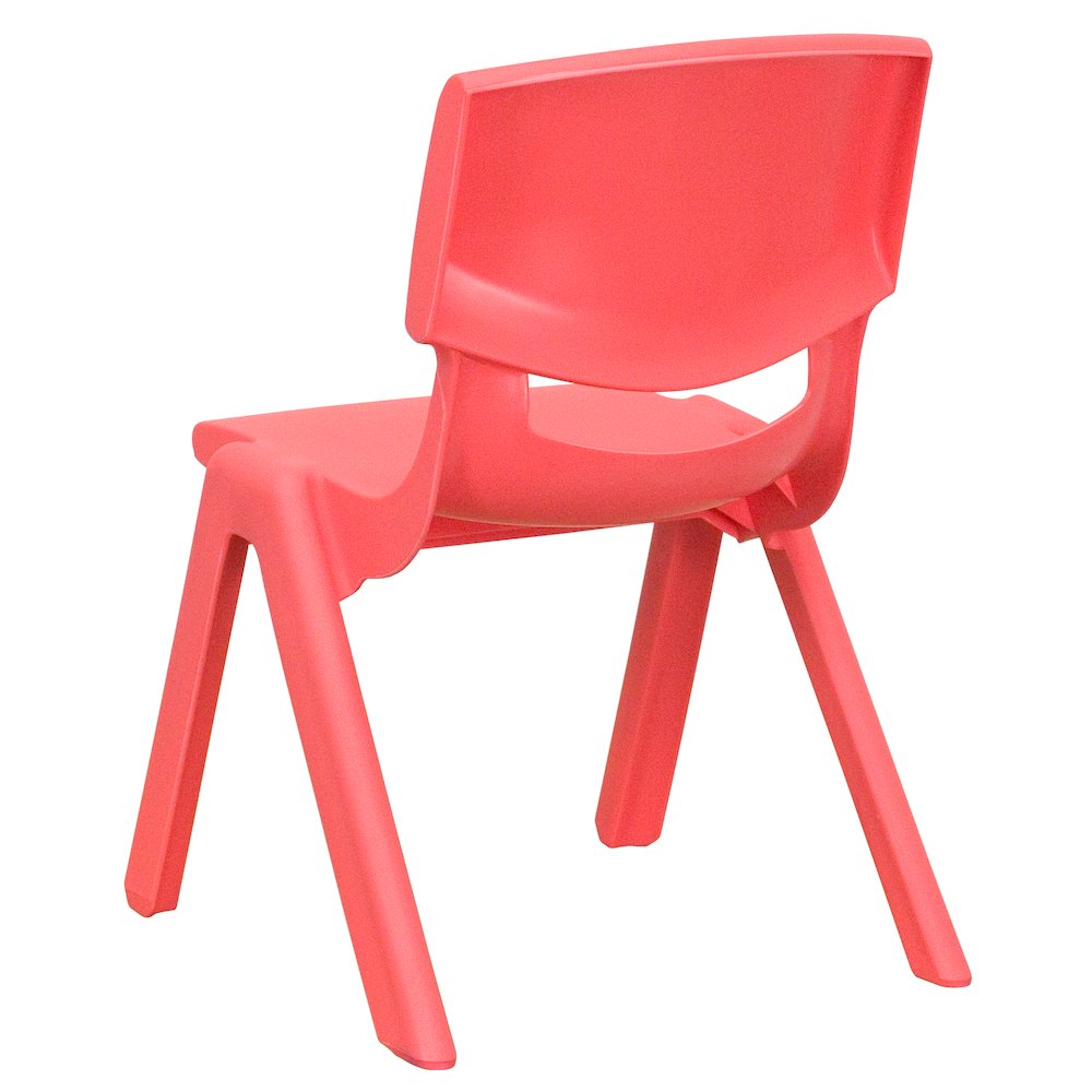 Set of 4 Plastic School Chairs