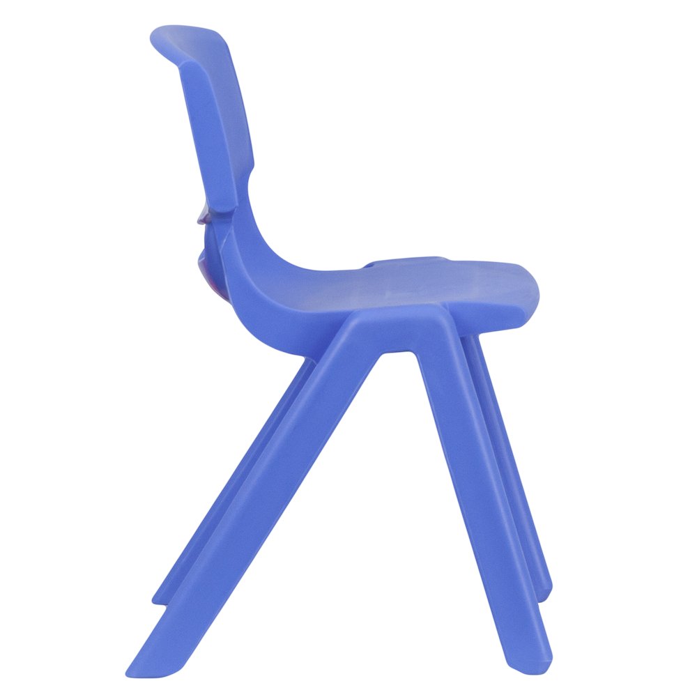 Set of 4 Plastic School Chairs