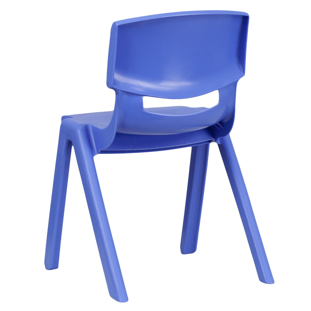 Set of 4 Plastic School Chairs