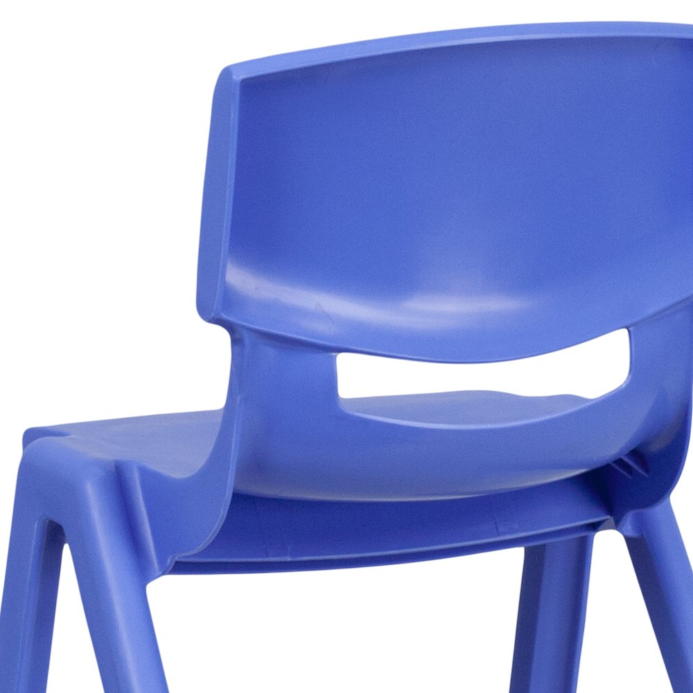 Set of 4 Plastic School Chairs
