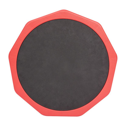 Adjustable Height Kids Active Stool with Bottom in Red, 14" - 18" Seat Height