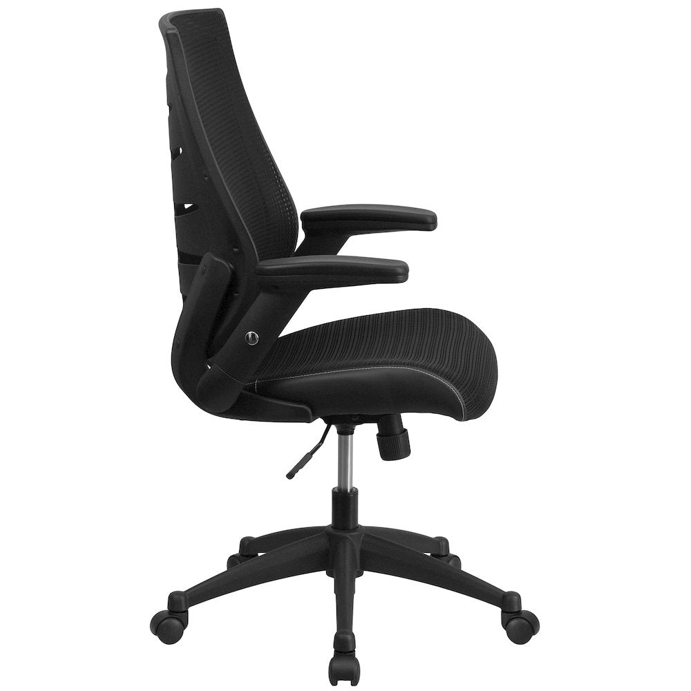 High Back Designer Black Mesh Executive Swivel Office Chair