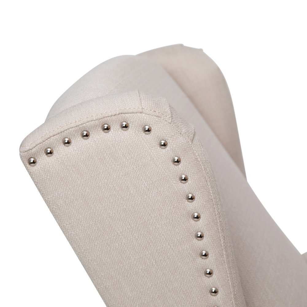 Traditional Slim Push Back Recliner Chair