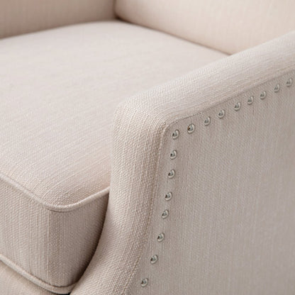 Traditional Slim Push Back Recliner Chair