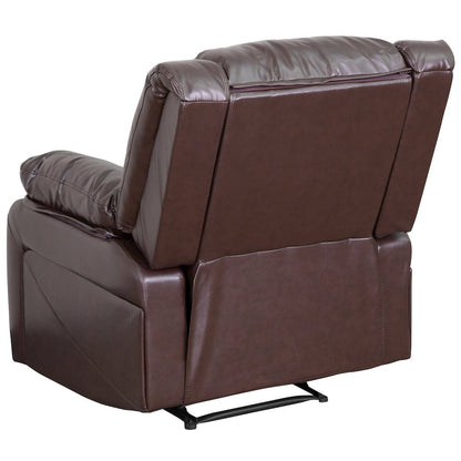 Brown LeatherSoft Recliner