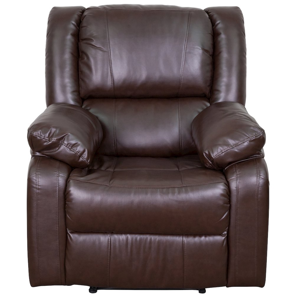 Brown LeatherSoft Recliner