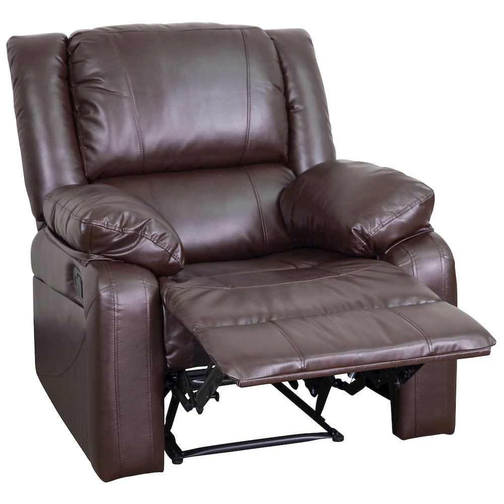 Brown LeatherSoft Recliner