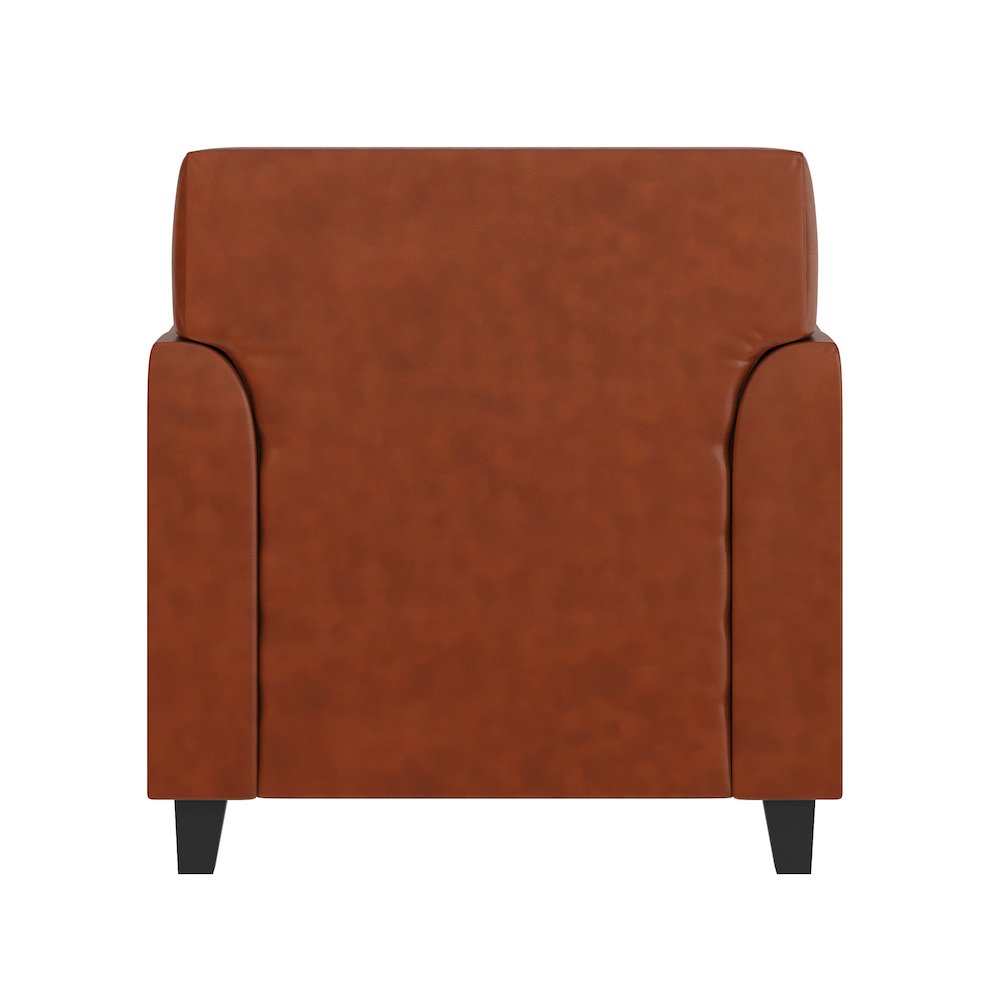 Diplomat Cognac LeatherSoft Chair