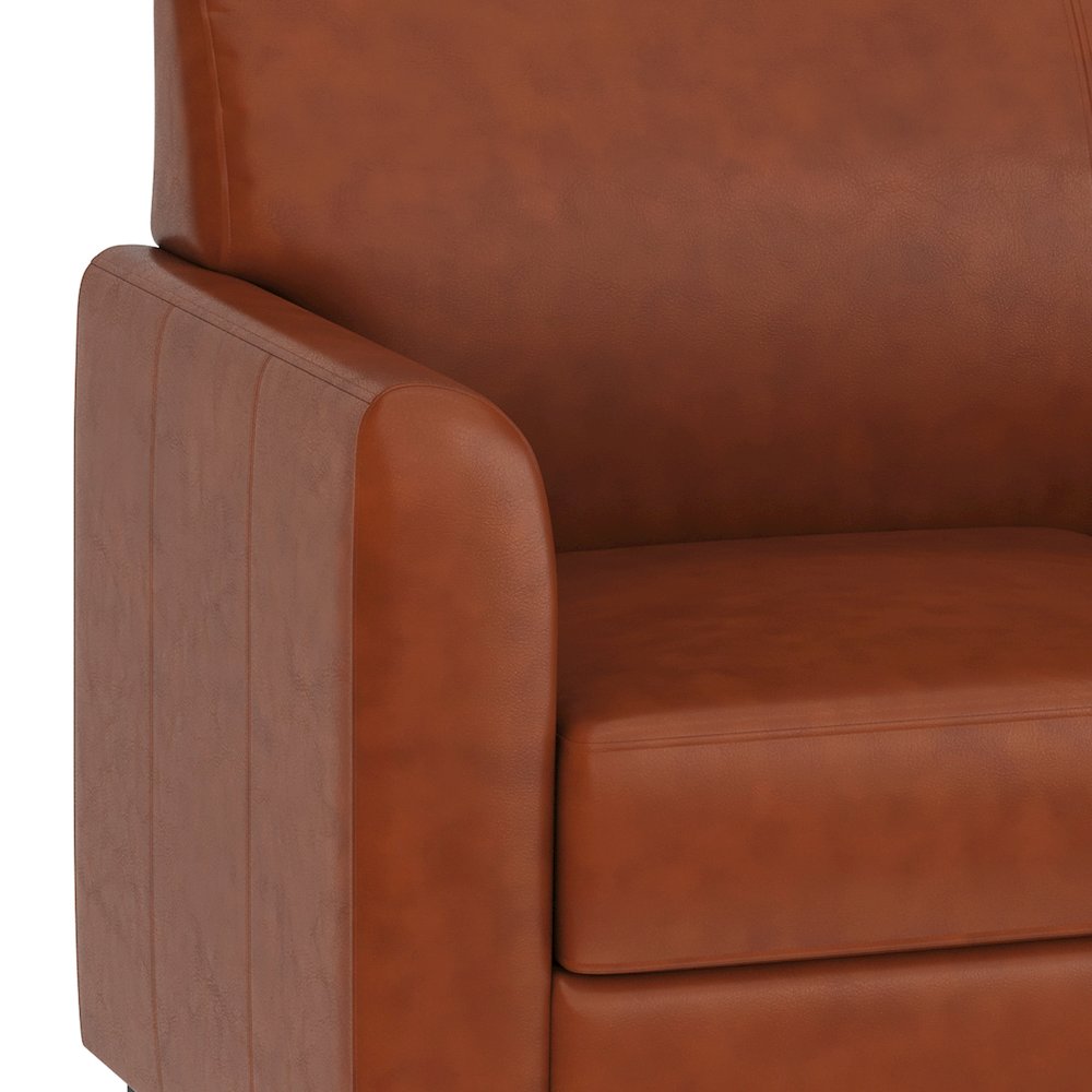 Diplomat Cognac LeatherSoft Chair
