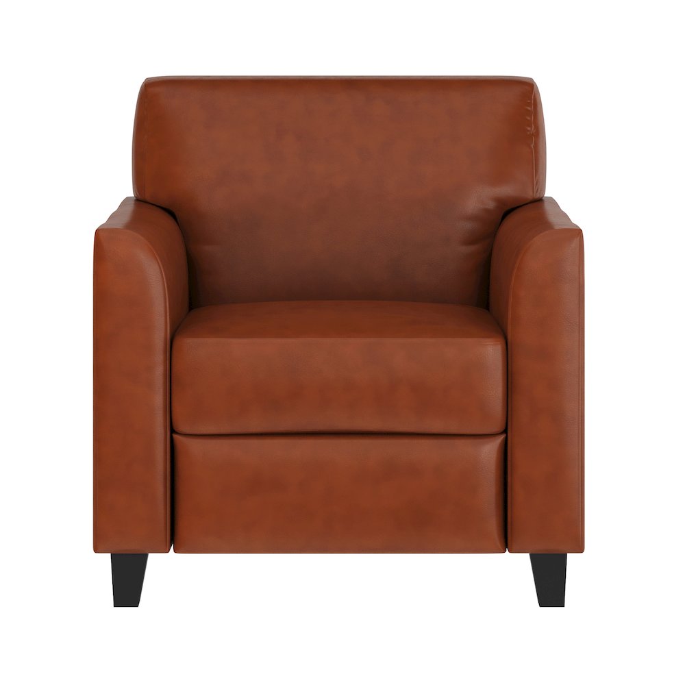 Diplomat Cognac LeatherSoft Chair