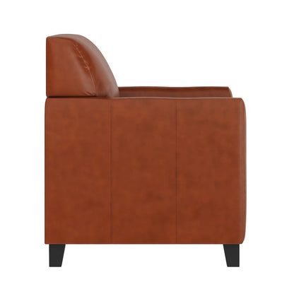 Diplomat Cognac LeatherSoft Chair