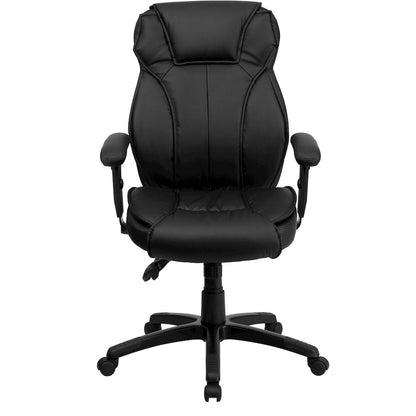 High Back Black Multifunction Executive Swivel Office Chair