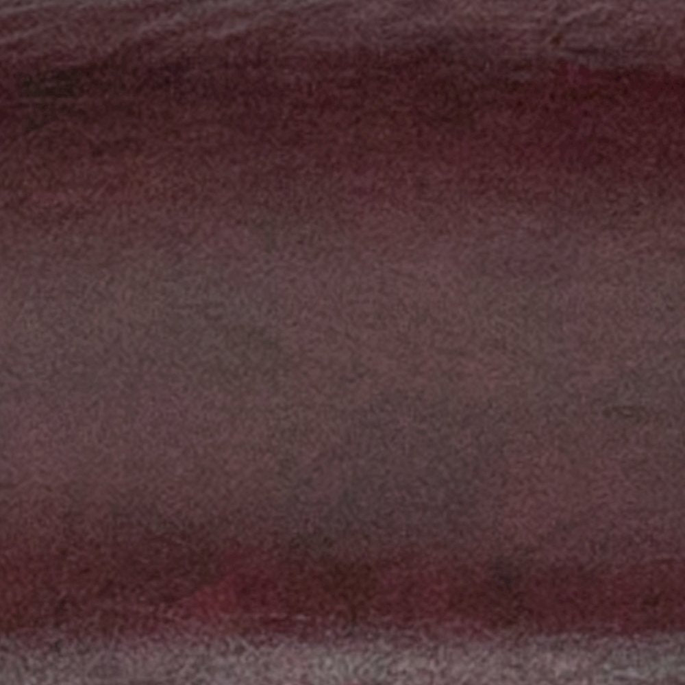 Oxblood Vinyl Luxurious Conference Chair with Accent Nail Trim and Casters