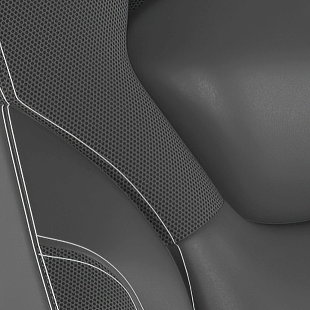 X10 Gaming Chair Racing Office Computer Chair, Black LeatherSoft