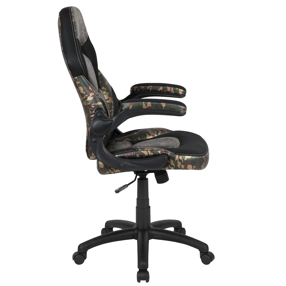 X10 Gaming Chair Racing Office Computer Swivel Chair, Camouflage/Black