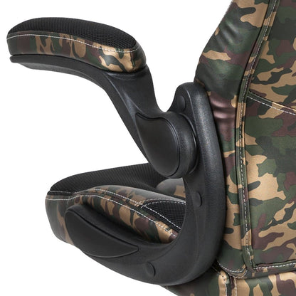X10 Gaming Chair Racing Office Computer Swivel Chair, Camouflage/Black