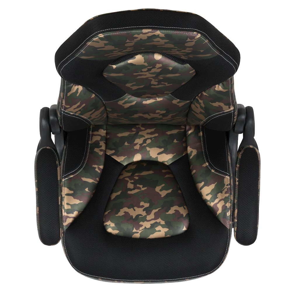 X10 Gaming Chair Racing Office Computer Swivel Chair, Camouflage/Black