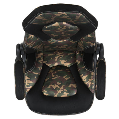 X10 Gaming Chair Racing Office Computer Swivel Chair, Camouflage/Black