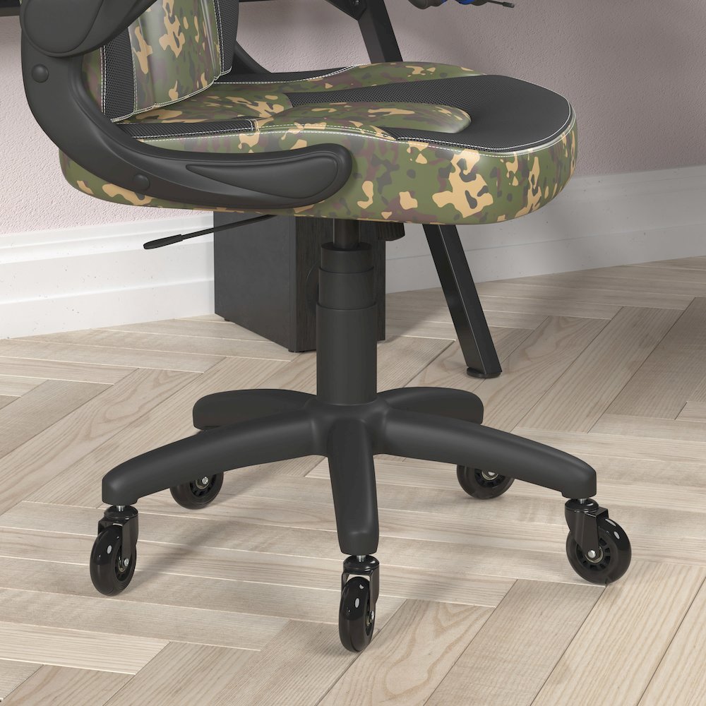 X10 Gaming Chair Racing Computer Chair, Camouflage/Black LeatherSoft