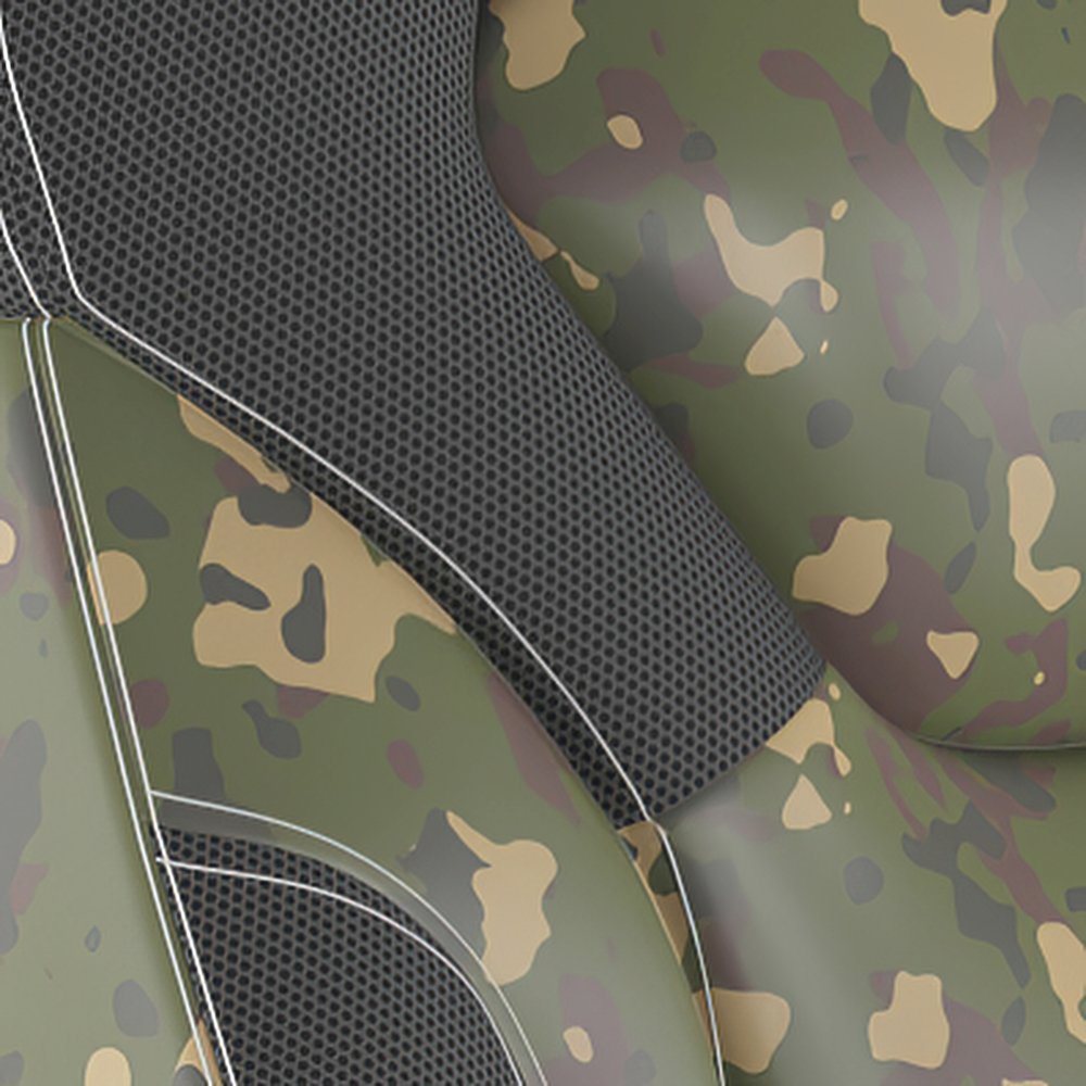 X10 Gaming Chair Racing Computer Chair, Camouflage/Black LeatherSoft