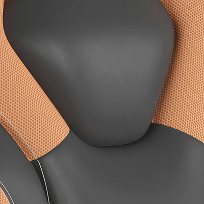 X10 Gaming Chair Racing Office Computer Chair, Orange/Black LeatherSoft