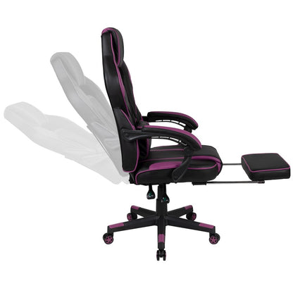 X40 Gaming Chair Racing Computer Chair - Black/Purple