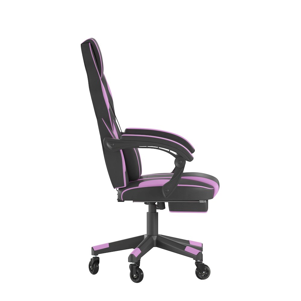 X40 Gaming Chair Racing Computer Chair - Black/Purple