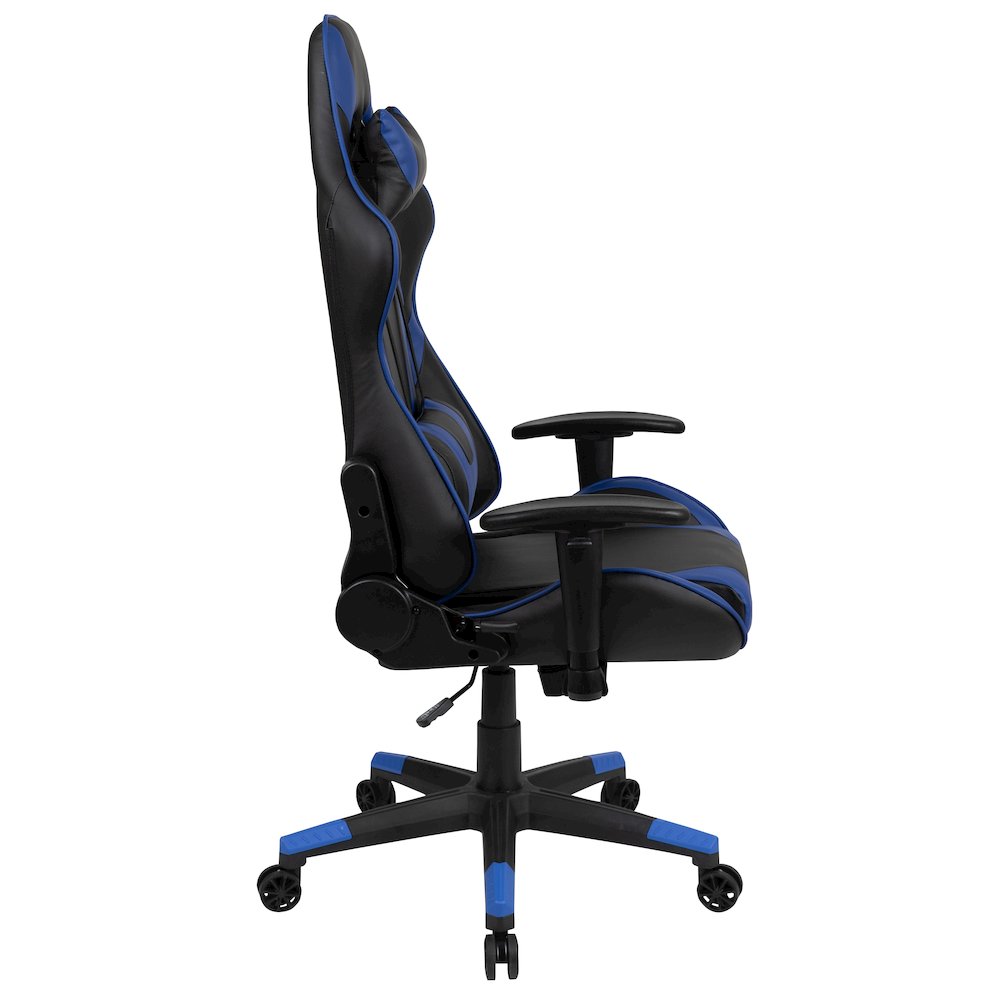 X20 Gaming Chair Racing Office Computer Swivel Chair with Back in Blue