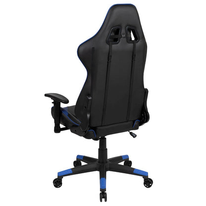 X20 Gaming Chair Racing Office Computer Swivel Chair with Back in Blue