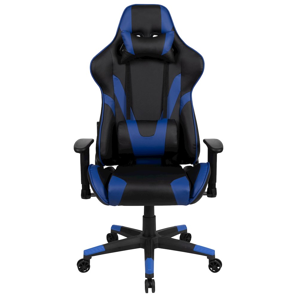 X20 Gaming Chair Racing Office Computer Swivel Chair with Back in Blue
