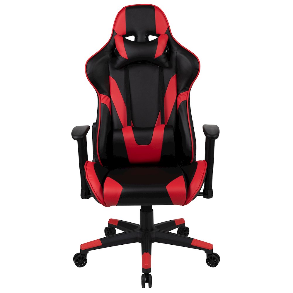 X20 Gaming Chair Racing Office Computer Swivel Chair with Fully Back in Red