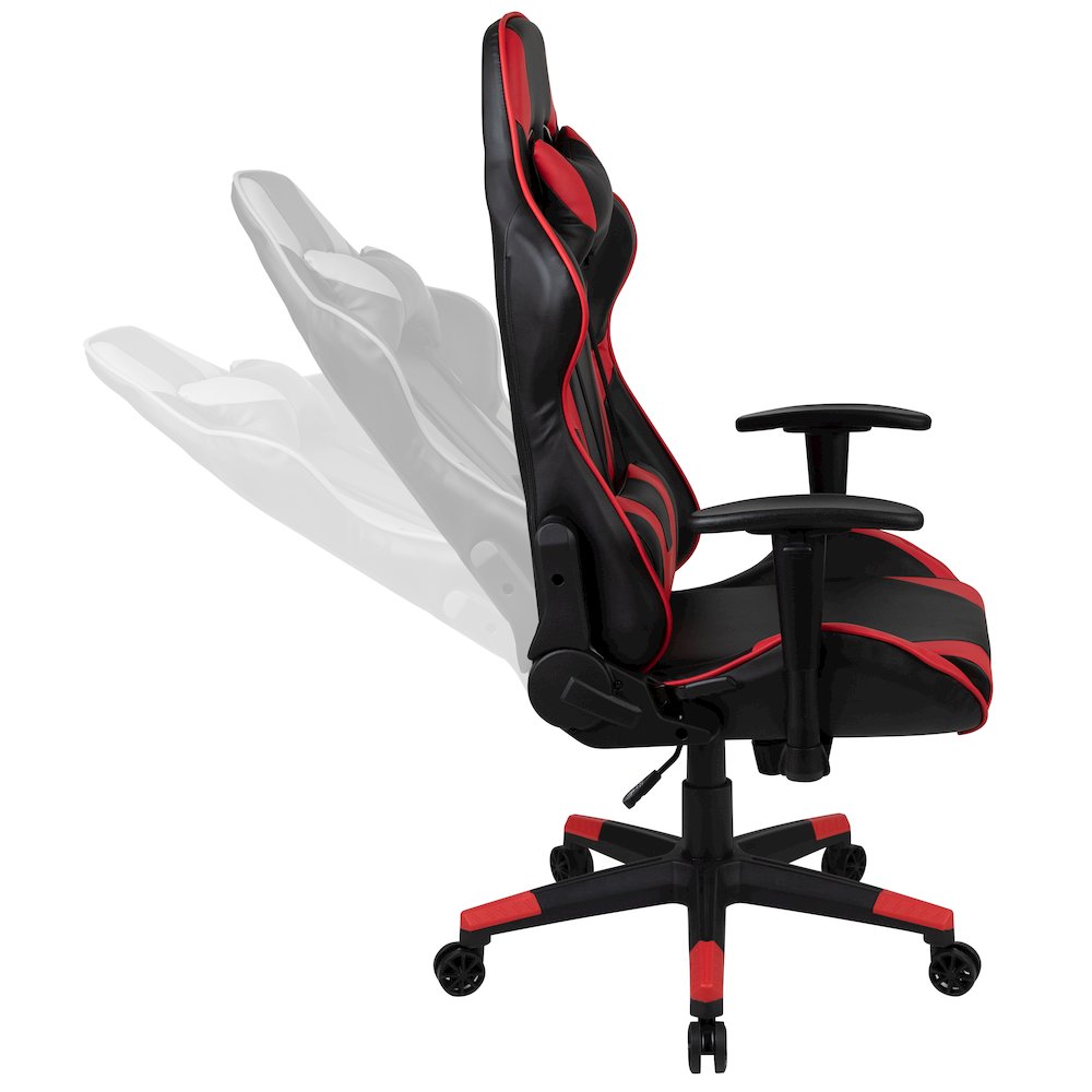 X20 Gaming Chair Racing Office Computer Swivel Chair with Fully Back in Red