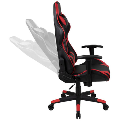 X20 Gaming Chair Racing Office Computer Swivel Chair with Fully Back in Red