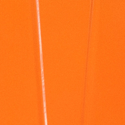 Commercial Grade Orange Metal Indoor-Outdoor Chair with Arms