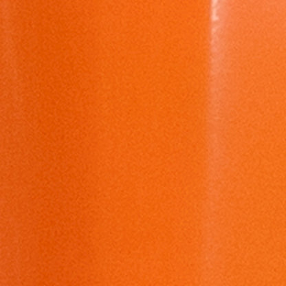 24" High Backless Orange Metal Counter Height Stool with Square Wood Seat