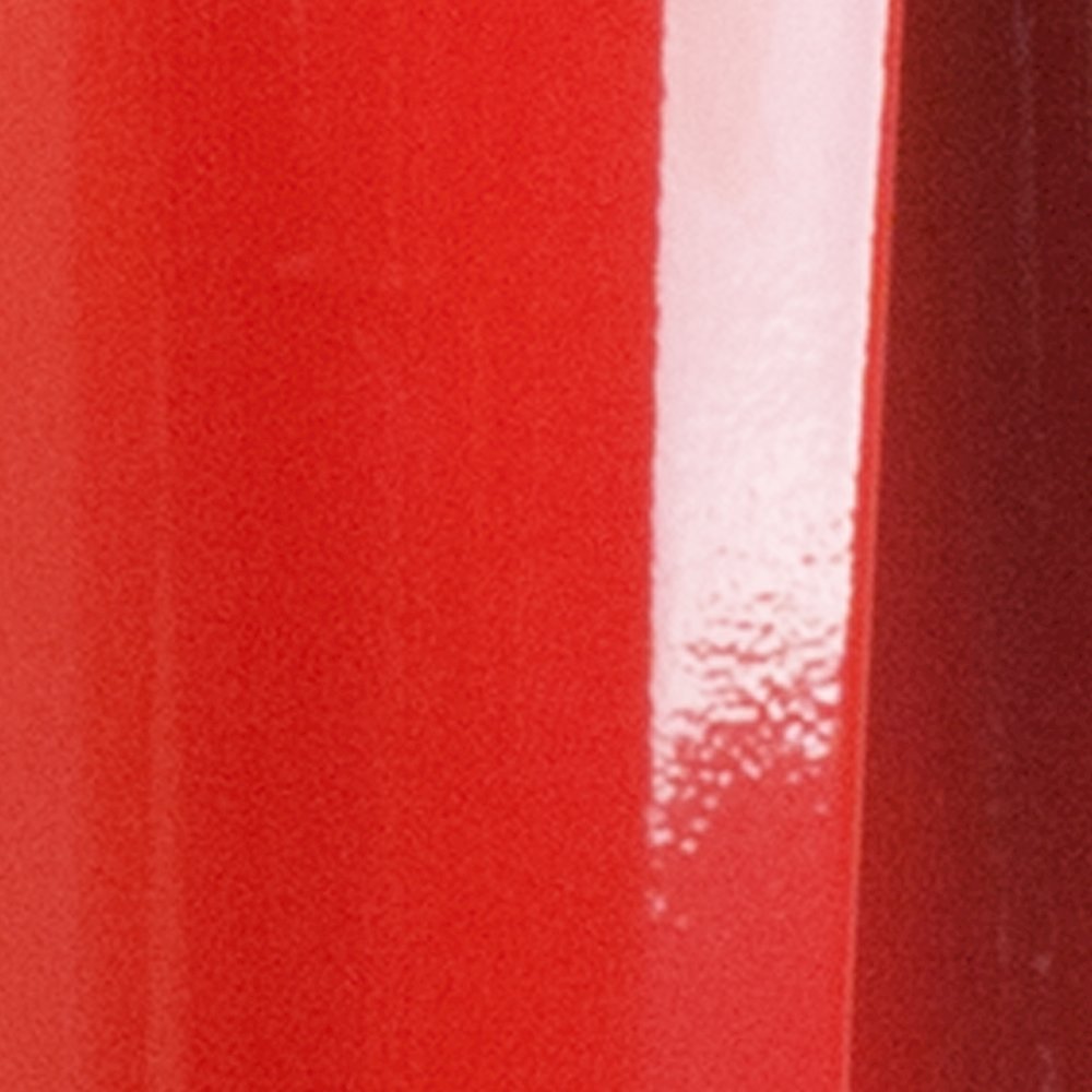 30" High Red Metal Indoor-Outdoor Barstool with Removable Back