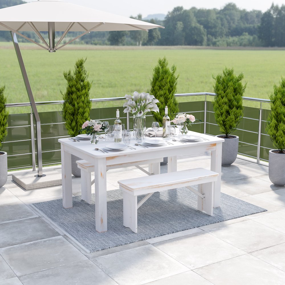 5' x 7' Handwoven Indoor/Outdoor Diamond Pattern Area Rug in Grey