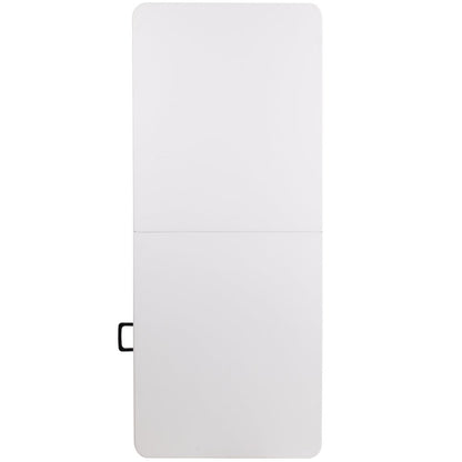 6-Foot Bi-Fold Granite White Plastic Banquet and Event Folding Table