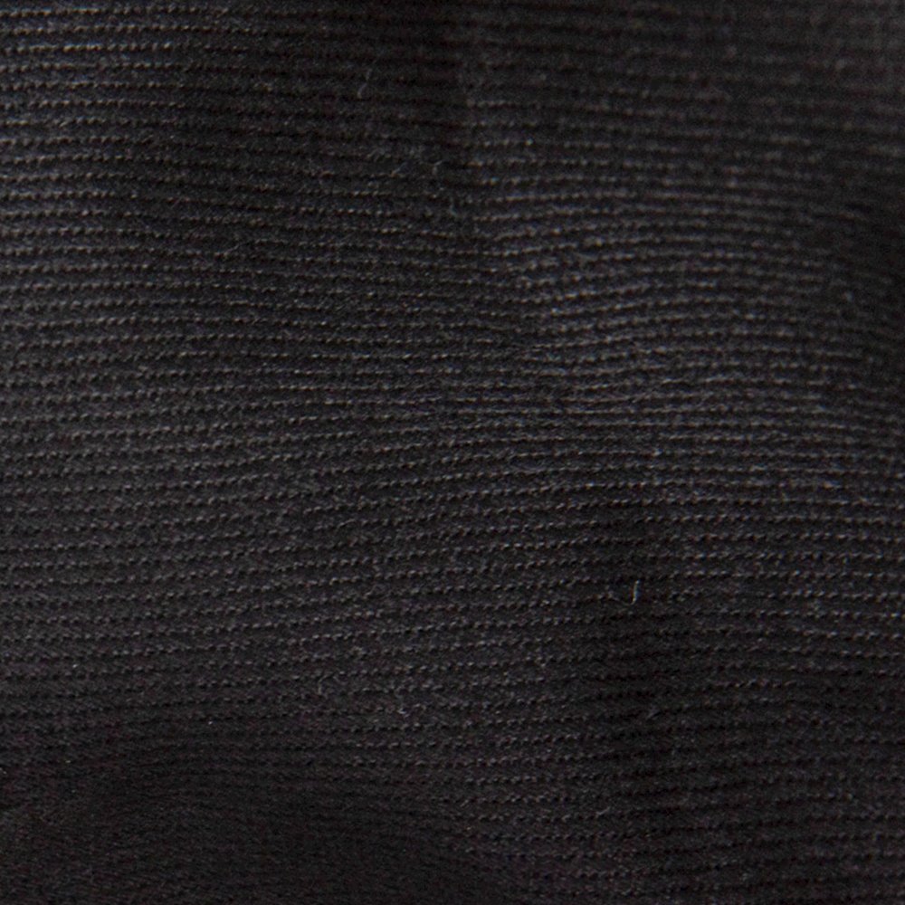 Duncan Oversized Solid Black Refillable Bean Bag Chair for All Ages